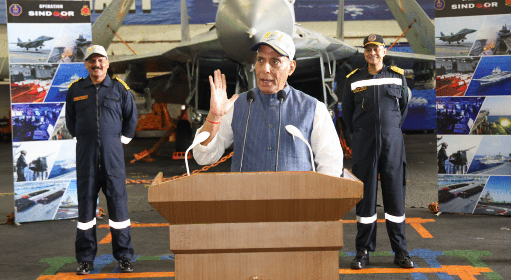 Operation Sindoor Showcased India’s Resolve And Military Might Against Pak-Sponsored Terrorism: Raksha Mantri In Lok Sabha